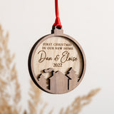 New home Christmas bauble decoration