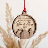 New home Christmas bauble decoration