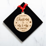 New couple bauble decoration