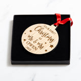New couple bauble decoration