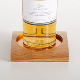 Personalised whisky wood bottle glorifier