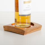 Personalised whisky wood bottle glorifier