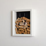 'Every cork tells a story' frame