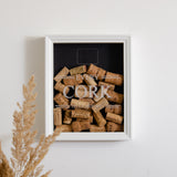'Every cork tells a story' frame