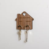 Personalised house key ring holder