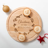 Personalised Christmas chopping board