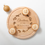 Personalised Christmas chopping board