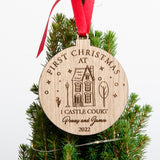 New home Christmas bauble decoration
