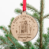 New home Christmas bauble decoration