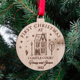 New home Christmas bauble decoration
