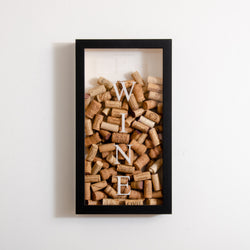 NEW! Vertical transparent drinks cork frame