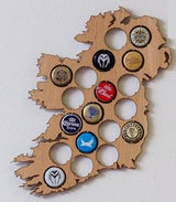 Beer Cap Ireland Map - Stag Design