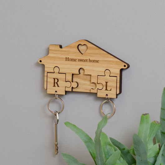 Personalised house key ring holder – Stag Design