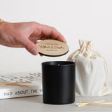 Personalised engagement candle