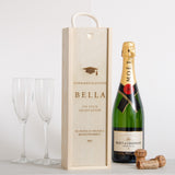 NEW! Personalised graduation bottle box