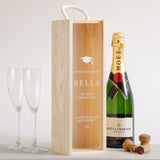 NEW! Personalised graduation bottle box