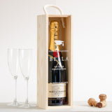 NEW! Personalised graduation bottle box