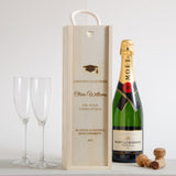 NEW! Personalised graduation bottle box