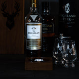 Personalised bottle glorifier with LED up light - Stag Design