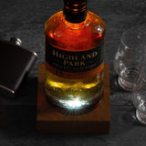 Personalised bottle glorifier with LED up light - Stag Design