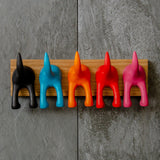 Personalised dog lead hook - Stag Design