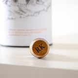 Whisky wood barrel bottle stopper - Stag Design