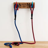 Personalised dog lead hook - Stag Design
