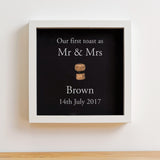 First toast cork saver memory box frame - Stag Design