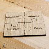 Jigsaw coasters - Stag Design