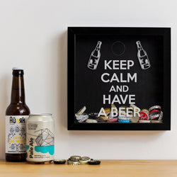Keep Calm And Drink Champagne/Prosecco/Wine/Beer memory box - Stag Design