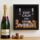 Keep Calm And Drink Champagne/Prosecco/Wine/Beer memory box - Stag Design