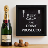 Keep Calm And Drink Champagne/Prosecco/Wine/Beer memory box - Stag Design