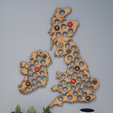 Beer Cap UK and Ireland Map - Stag Design