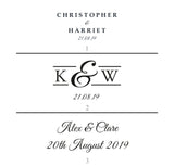 Bunting table plan - Stag Design