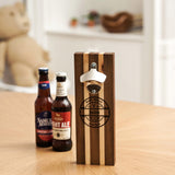 Magnetic bottle cap opener - Stag Design