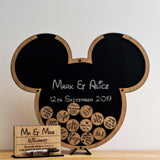 Mouse ears guest book (Mickey Mouse Theme) - Stag Design