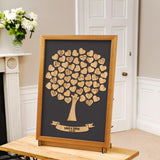 Wedding tree guest book frame - Stag Design