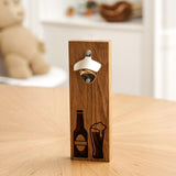 Magnetic bottle cap opener - Stag Design
