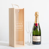 Personalised logo bottle box