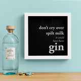 Gin memory box frame - Stag Design