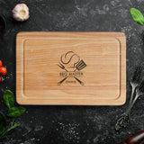BBQ Chopping Board - Stag Design