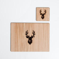 Stag head placemats - Stag Design