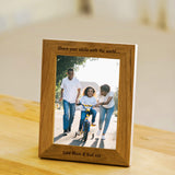 Personalised oak photo frame for kids - Stag Design