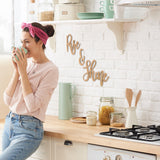 Rise and Shine Wall Art Sign - Stag Design