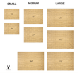 Jigsaw guest book frame for weddings - Stag Design