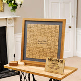 Jigsaw guest book frame for any celebration - Stag Design