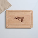 Personalised Sushi Serving Board - Stag Design