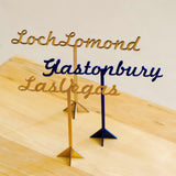 Wedding table names - Stag Design