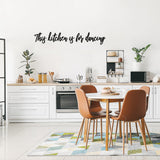 This kitchen is for dancing Wall Art Sign - Stag Design