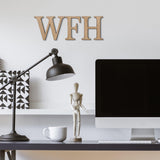WFH Wall Art Sign - Stag Design